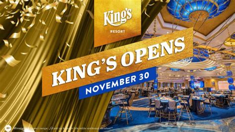 wann öffnet kings casino wieder